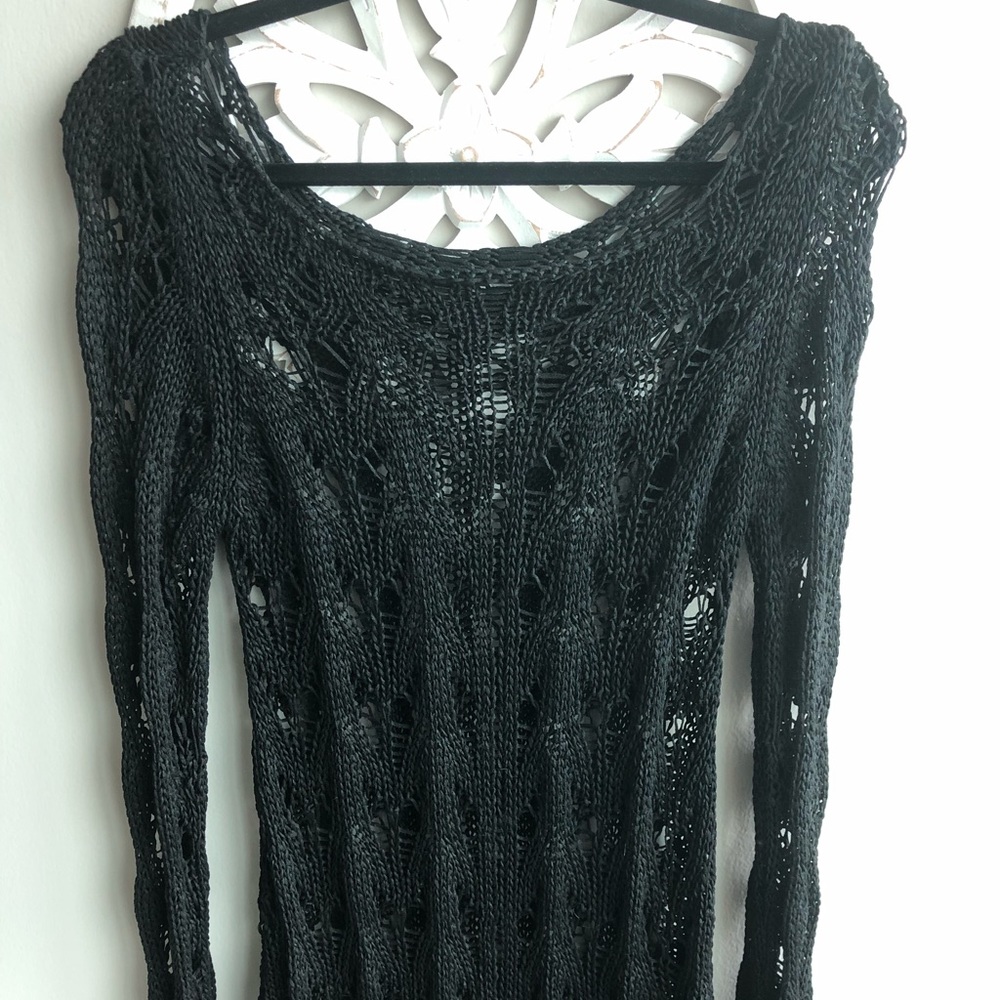 Black Knit Dress
